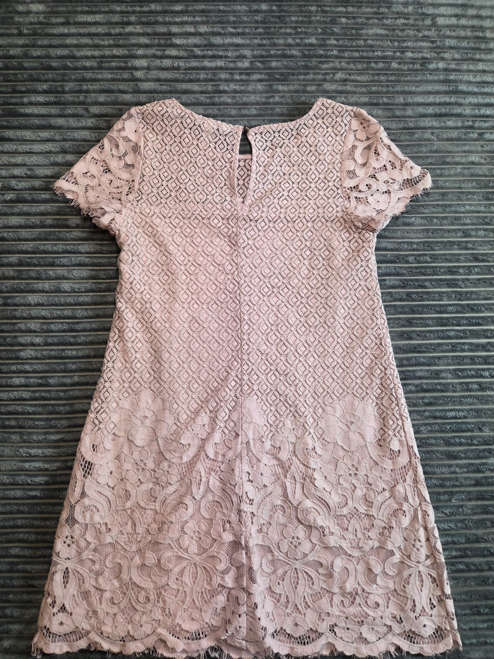 Speechless Dusty Rose Lace Midi Dress